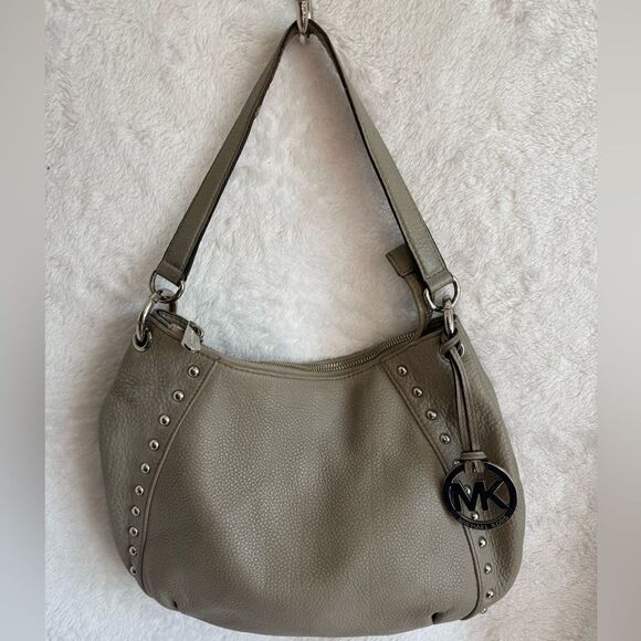 Michael Kors Gray Shoulder Bag - Picture 1 of 9